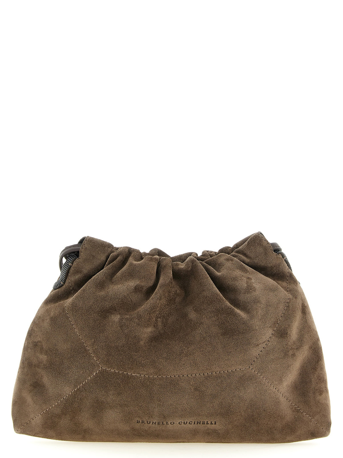 Brown Calfskin Clutch Bag