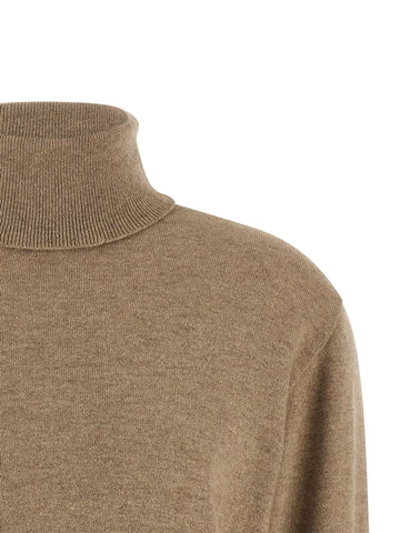 Beige Cashmere Cardigan