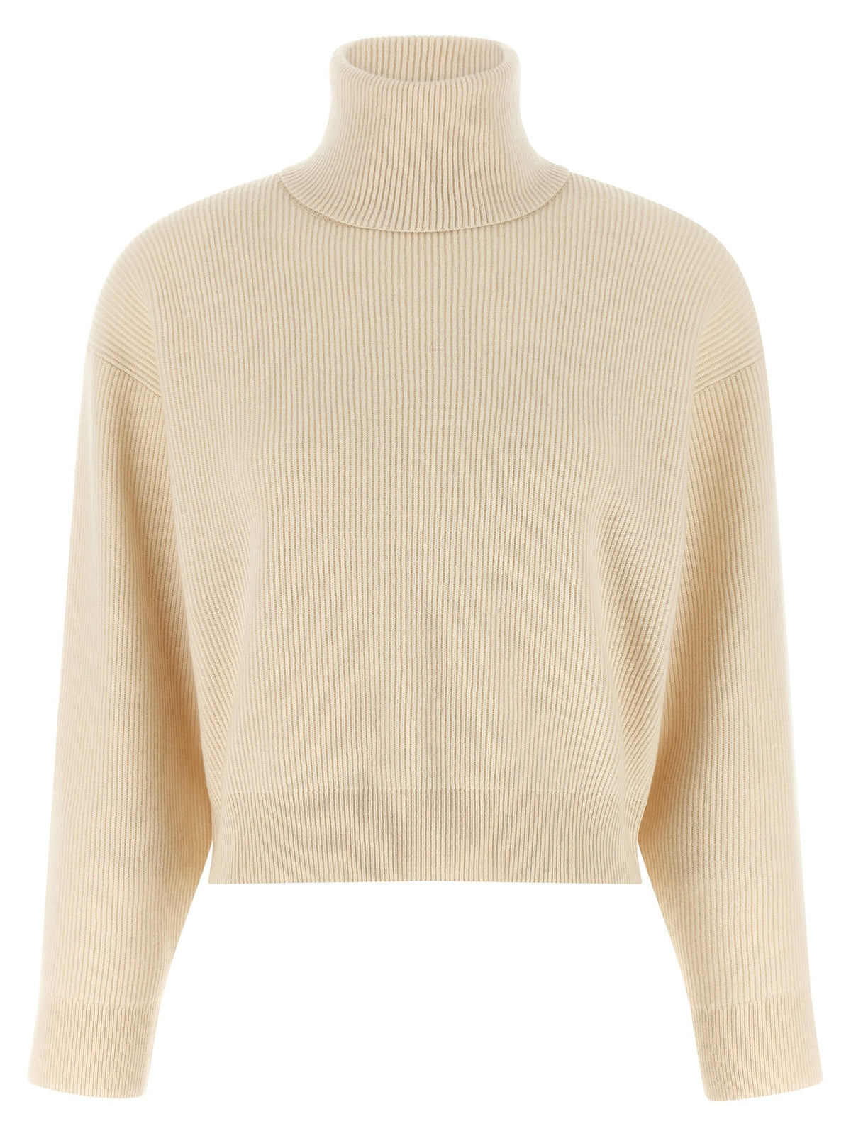 White Virgin Wool Cardigan