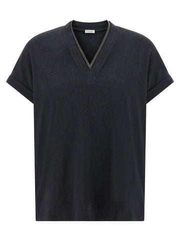 Gray Cotton T-Shirt