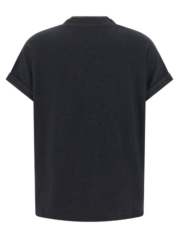 Gray Cotton T-Shirt