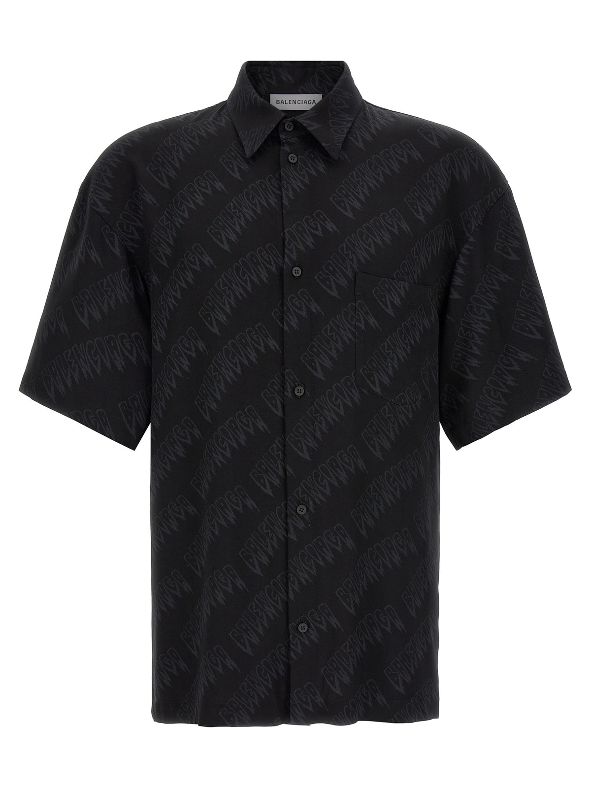 Black Viscose Blouse