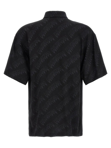 Black Viscose Blouse