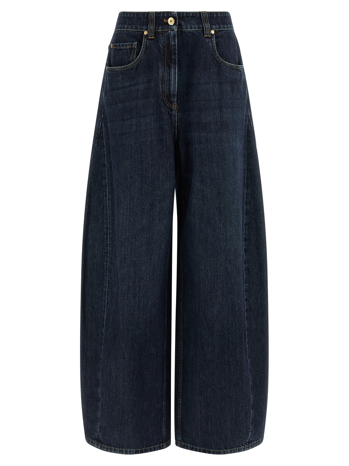 Blue Cotton Jeans Denim