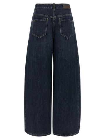 Blue Cotton Jeans Denim