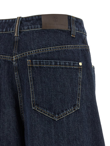 Blue Cotton Jeans Denim