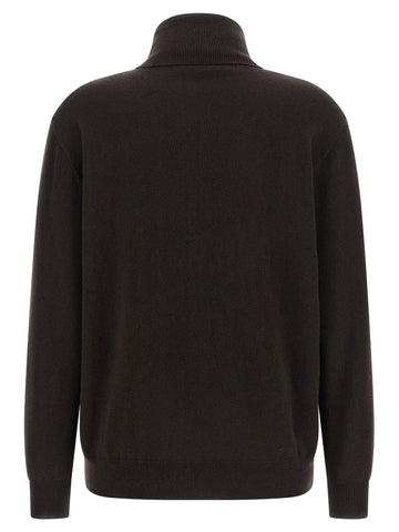 Brown Cashmere Cardigan