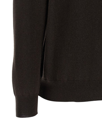 Brown Cashmere Cardigan