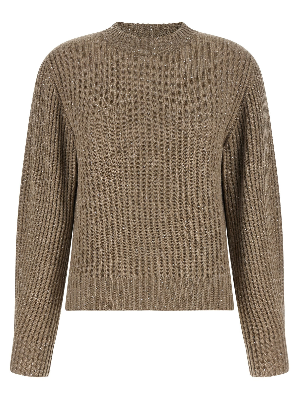 Beige Cashmere Cardigan