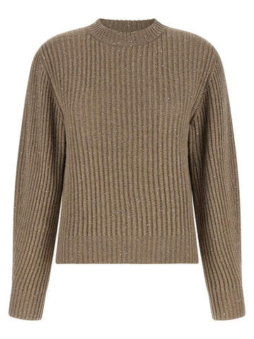 Beige Cashmere Cardigan