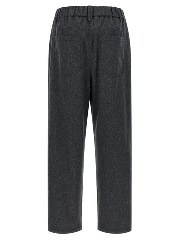 Gray Wool Pants