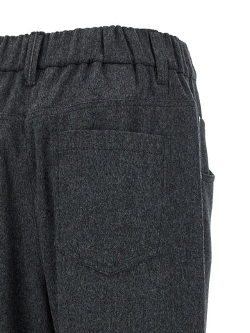 Gray Wool Pants