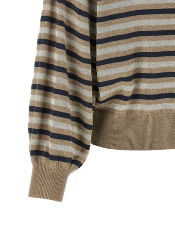Multicolor Virgin Wool Cardigan
