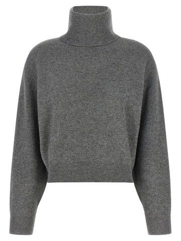Gray Virgin Wool Cardigan