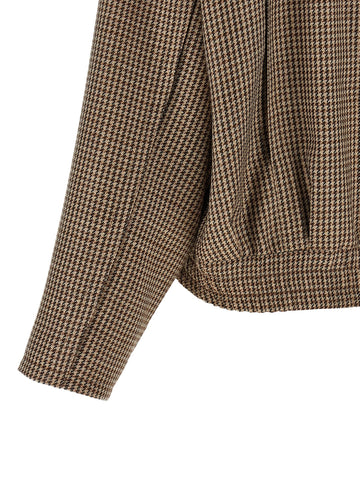 Brown Virgin Wool Jacket