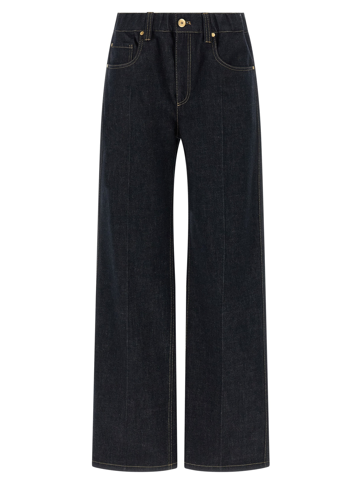 Blue Cotton Jeans Denim