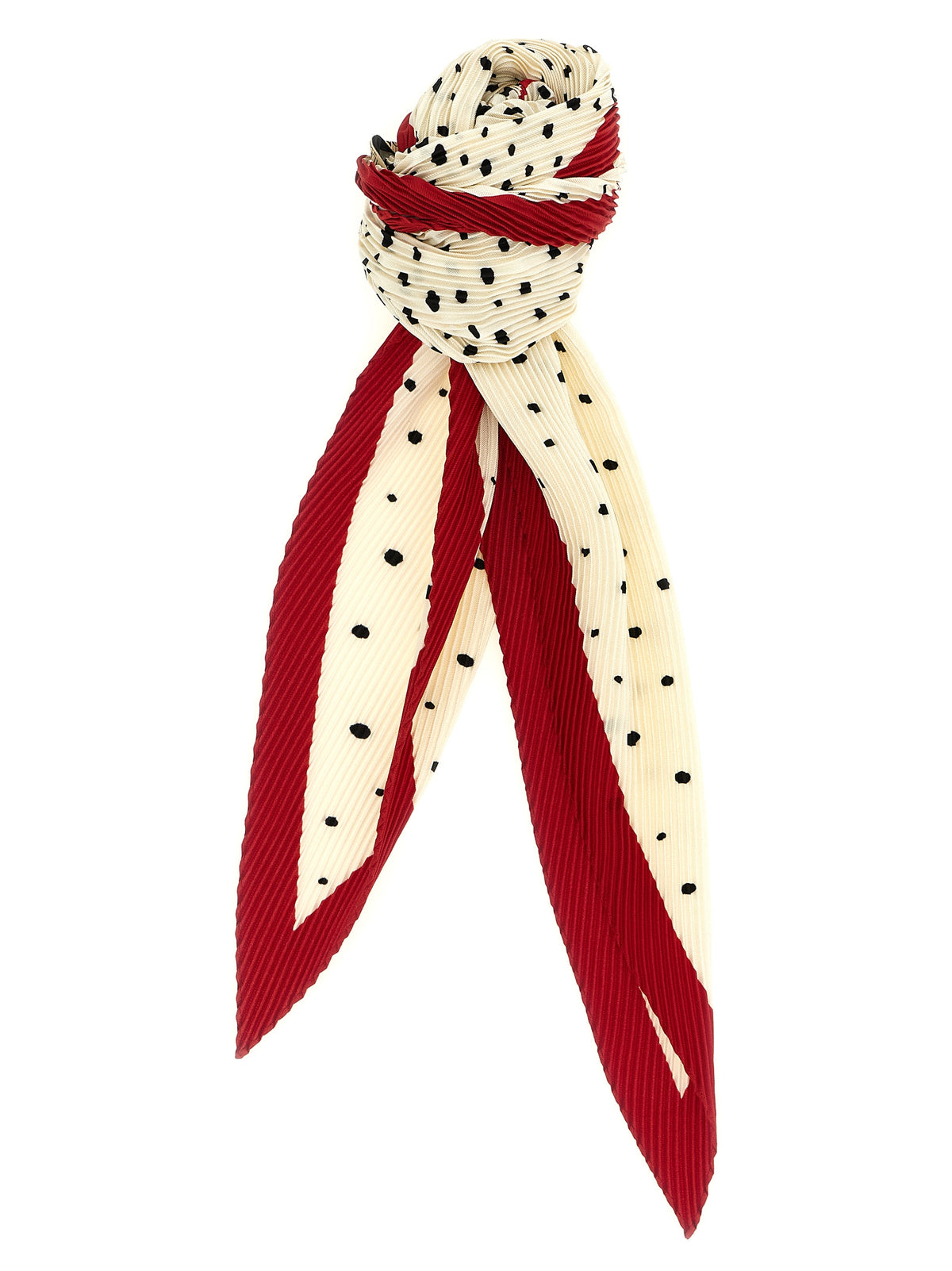 Bicolor Silk Scarf