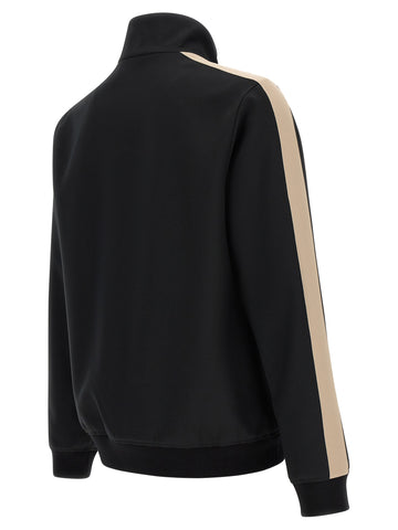 Black Polyester Sweatshirt