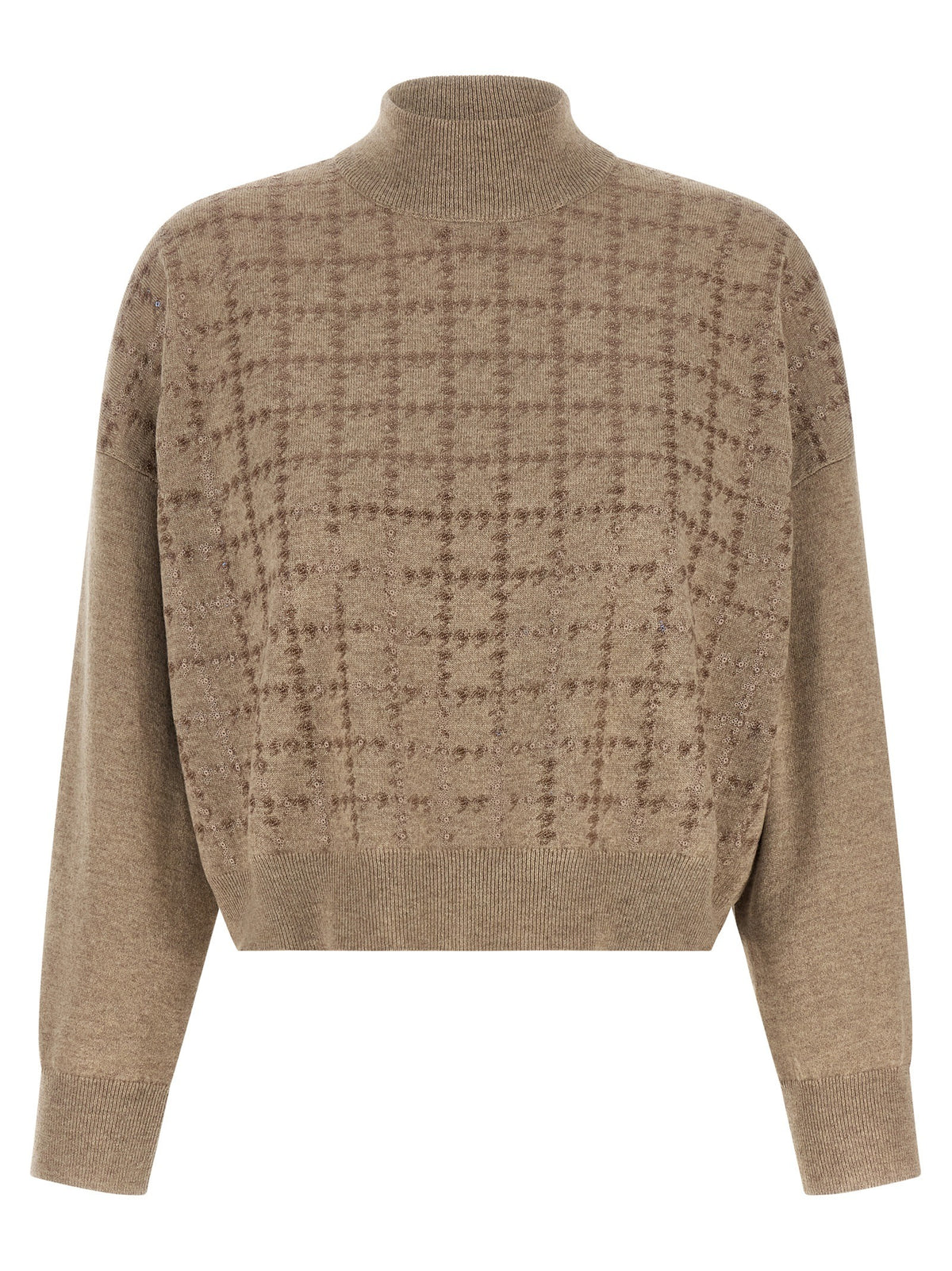 Beige Cashmere Cardigan