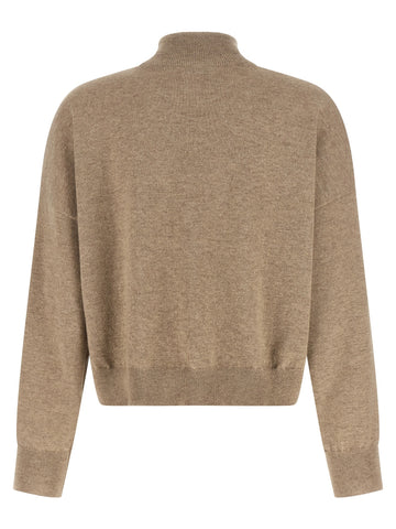 Beige Cashmere Cardigan