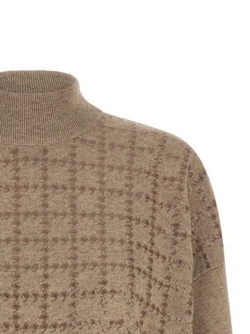 Beige Cashmere Cardigan