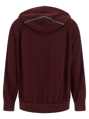Bordeaux Cotton Sweatshirt