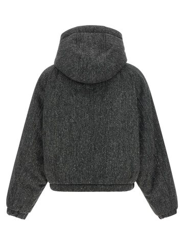 Gray Virgin Wool Jacket