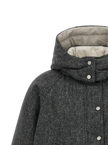 Gray Virgin Wool Jacket