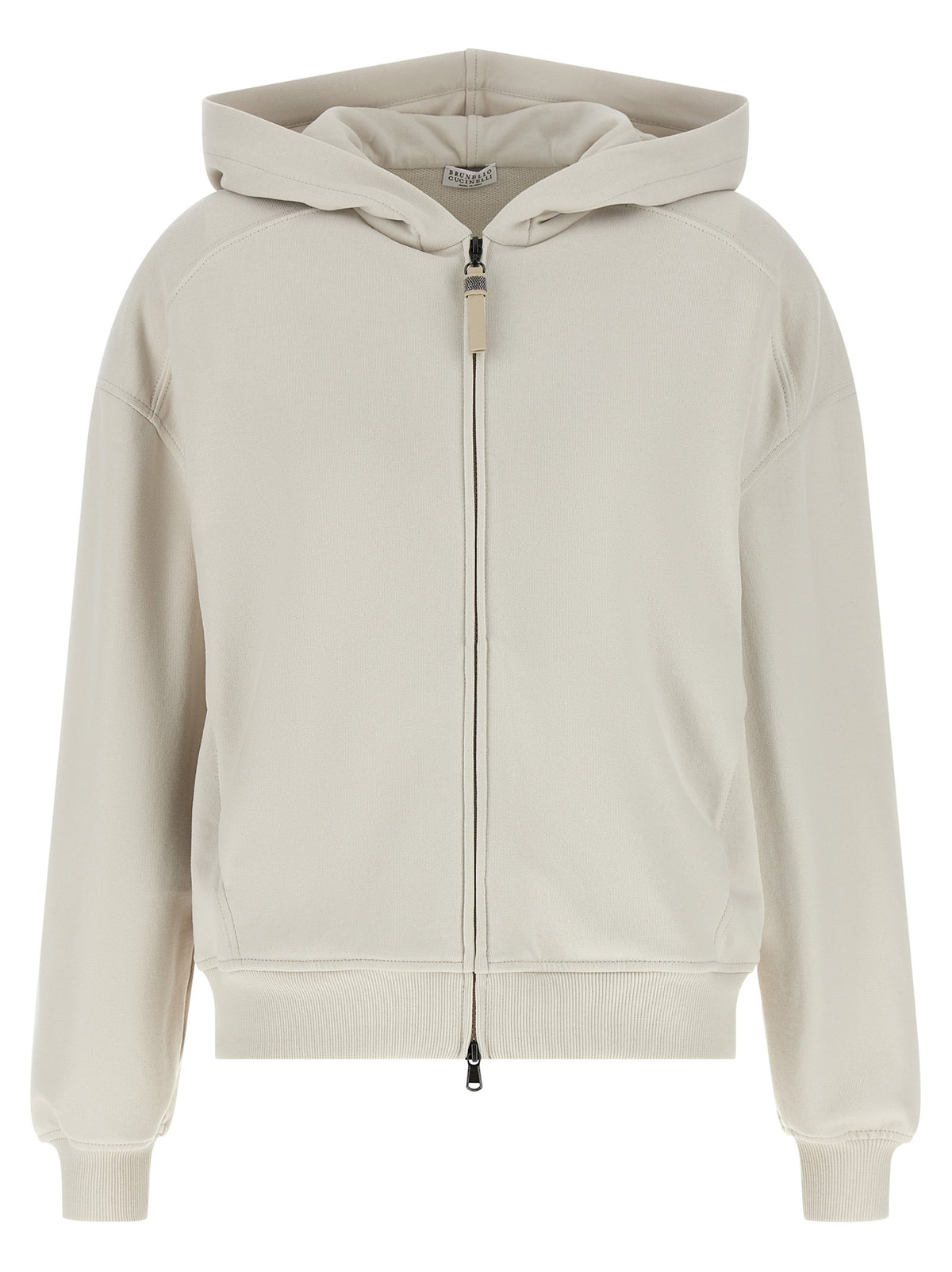 Beige Cotton Sweatshirt