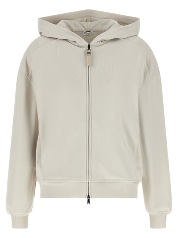 Beige Cotton Sweatshirt