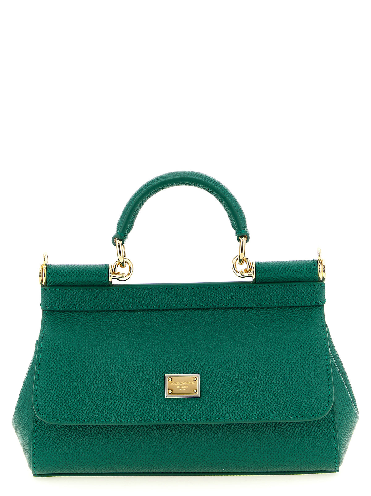 Bicolor Calfskin Handbag