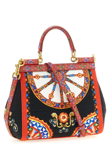 Multicolor Cotton Handbag