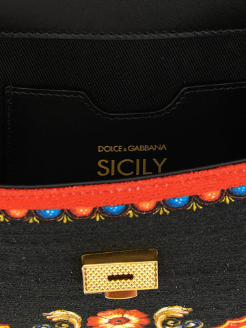 Multicolor Cotton Handbag