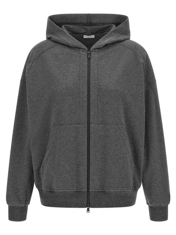 Gray Cotton Sweatshirt