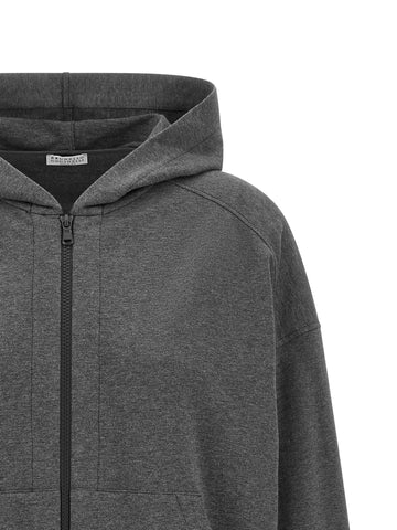 Gray Cotton Sweatshirt