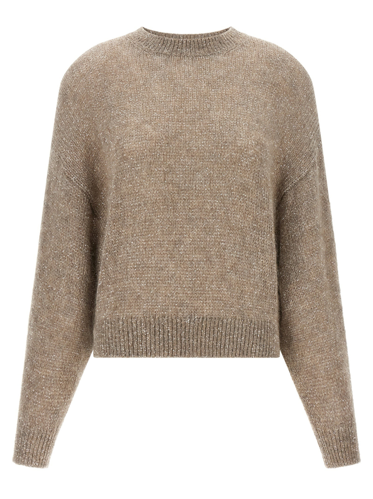 Beige Polyamide Cardigan