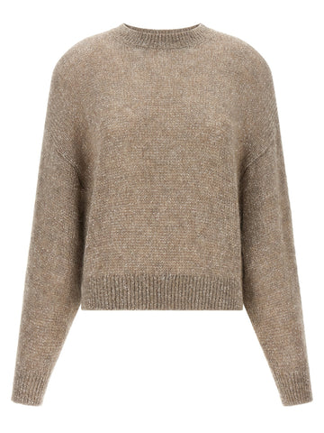 Beige Polyamide Cardigan