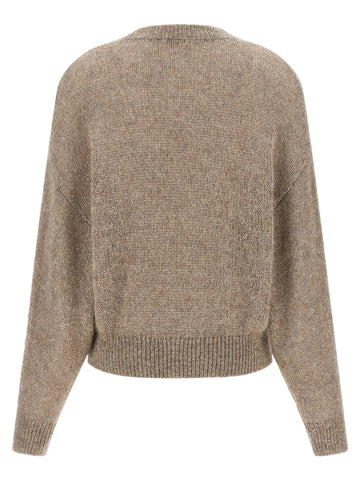 Beige Polyamide Cardigan