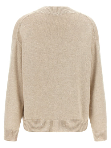 Beige Cashmere Cardigan