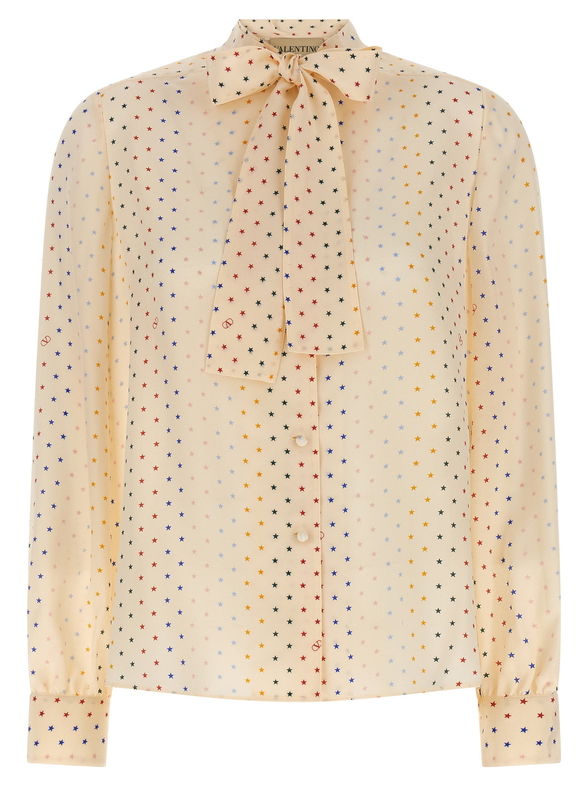 Multicolor Silk Blouse