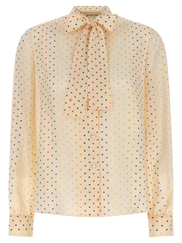 Multicolor Silk Blouse