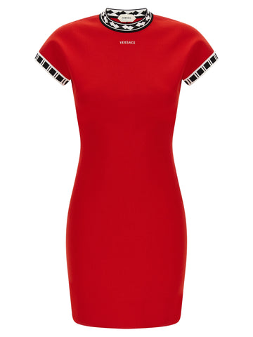 Multicolor Cotton Short Dress