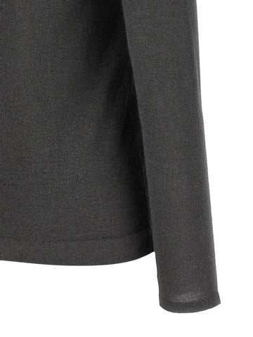 Gray Cashmere Cardigan