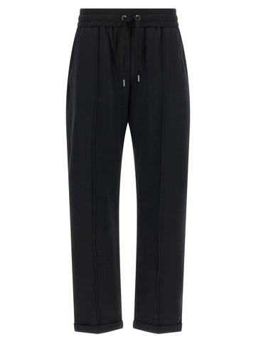 Black Cotton Joggers (Workout Pants)