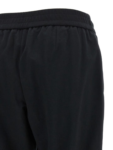 Black Cotton Joggers (Workout Pants)