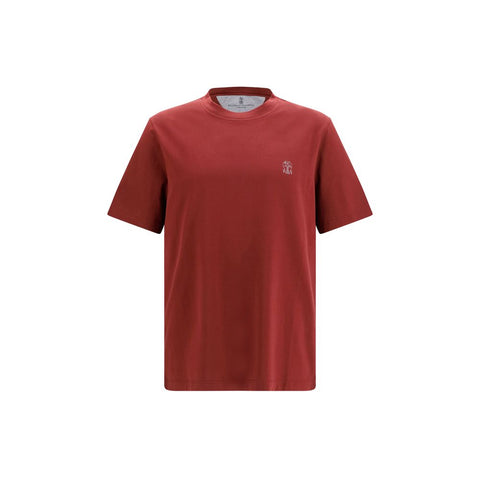 Bordeaux Cotton T-Shirt
