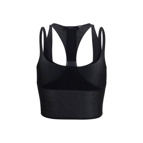 Black Viscose Blouse