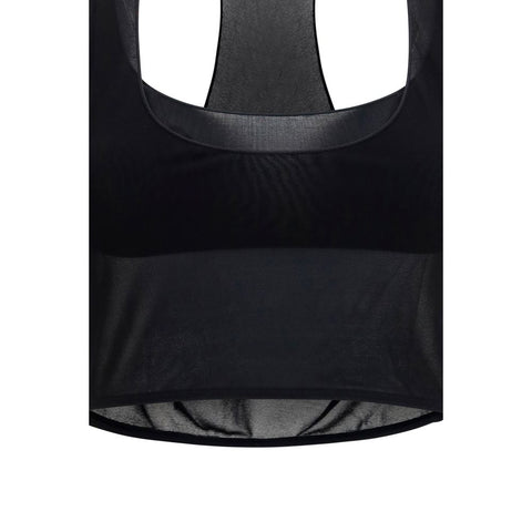 Black Viscose Blouse