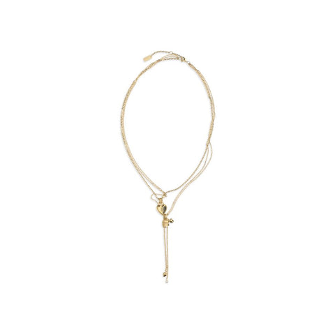Gold Brass Necklace