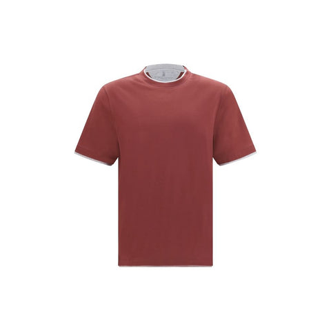 Bordeaux Cotton T-Shirt